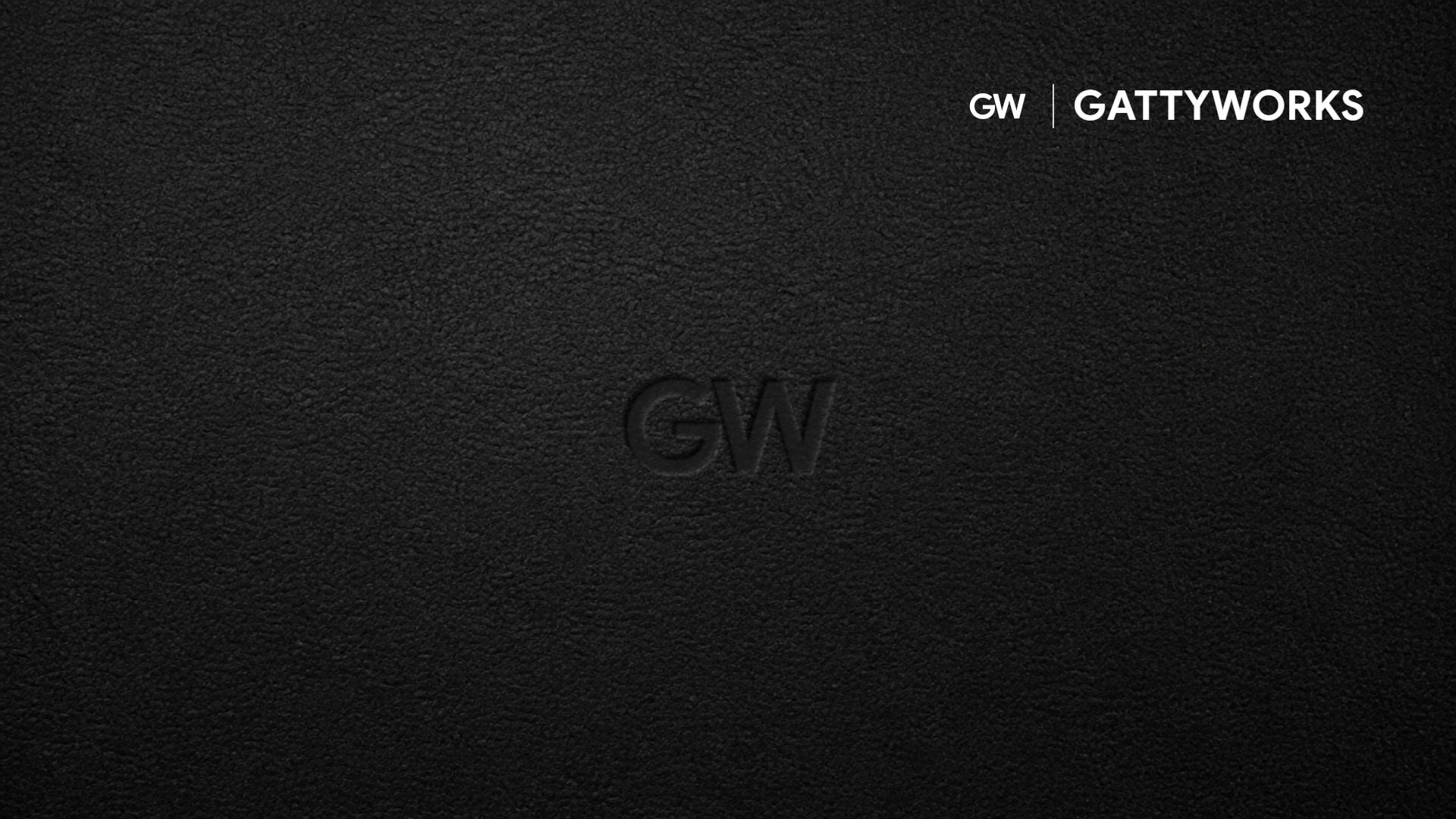 GattyWorks Zoom and Meet background - Leather black
